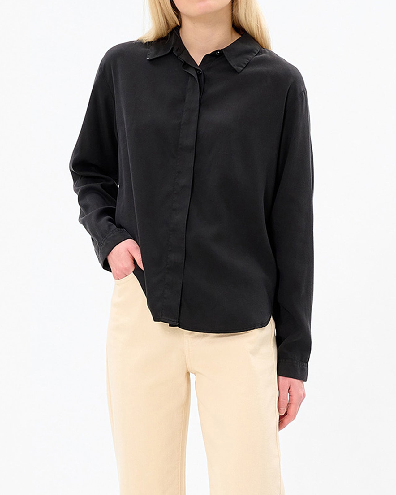 ACT today EMMA Shirt Skjorter 101 Wash Black