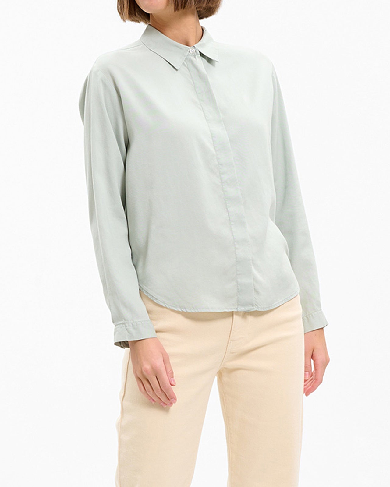 ACT today EMMA Shirt Skjorter 125 Mineral Grey