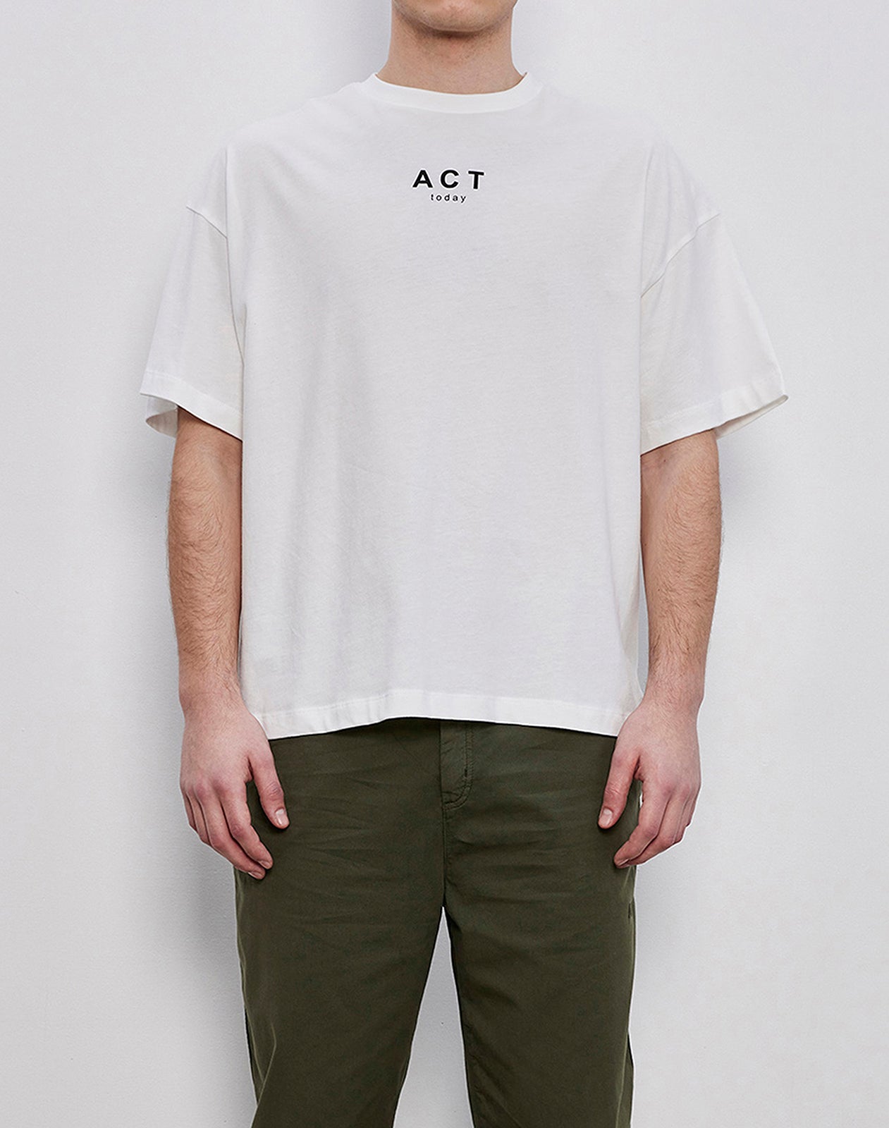 ACT today KIM t-shirt T-Shirt 001 White