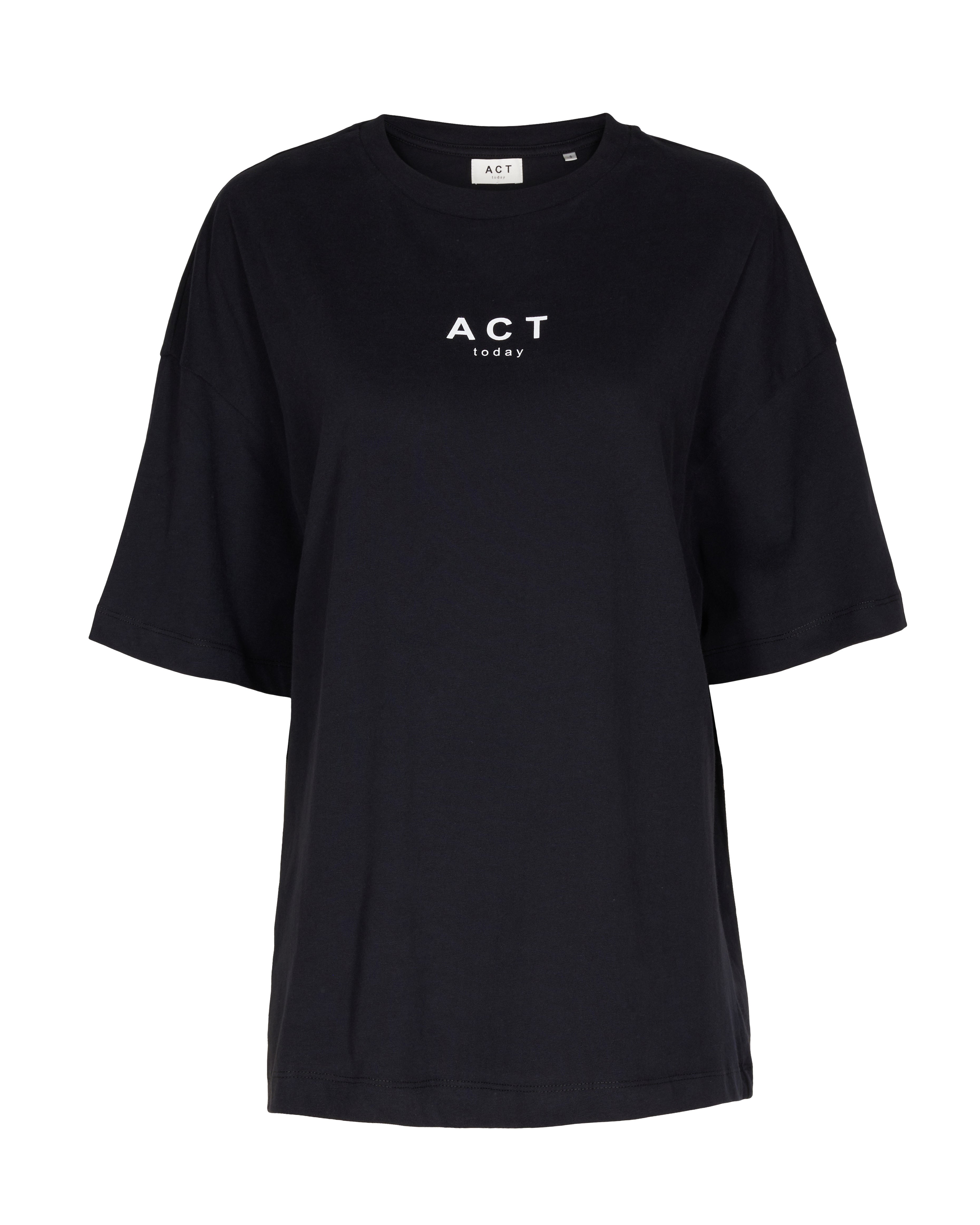 ACT today KIM t-shirt T-Shirt 101 Wash Black