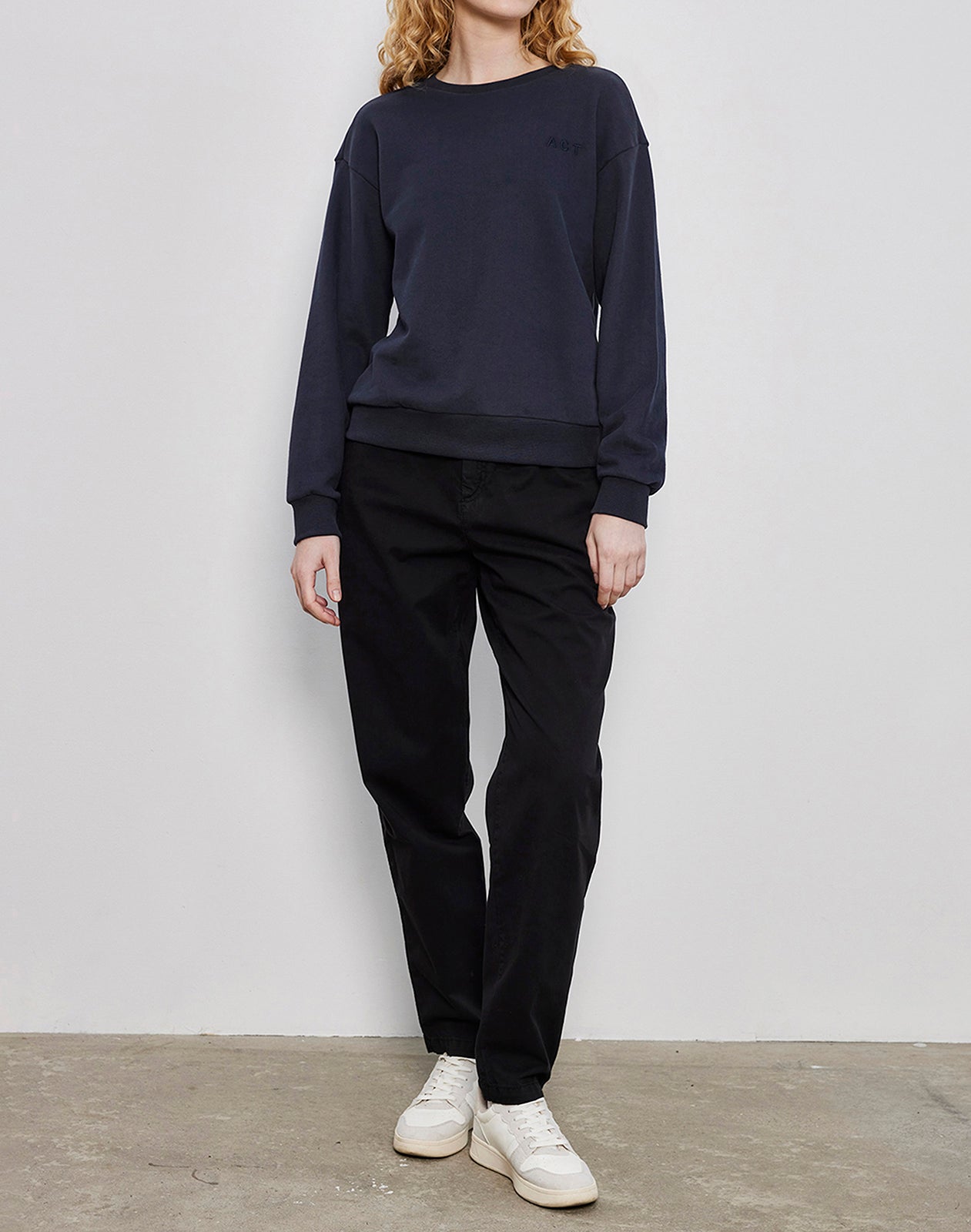 ACT today KRIS sweatshirt Sweat shirt 200 Navy