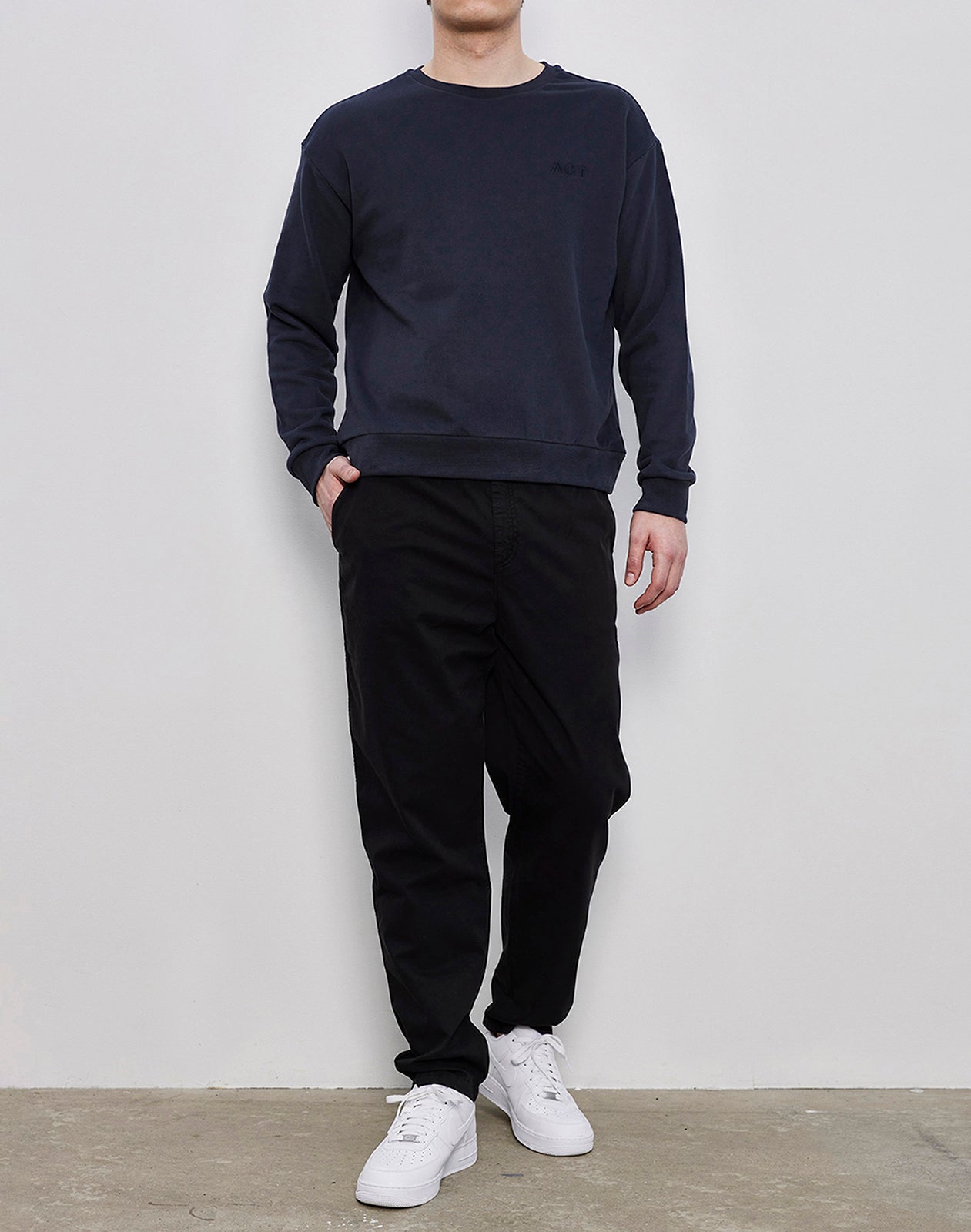ACT today KRIS sweatshirt Sweat shirt 200 Navy