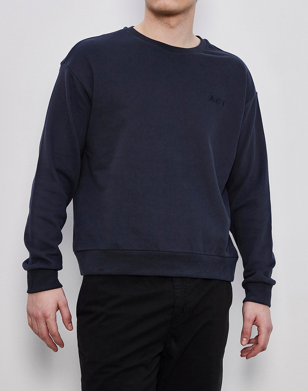 ACT today KRIS sweatshirt Sweat shirt 200 Navy