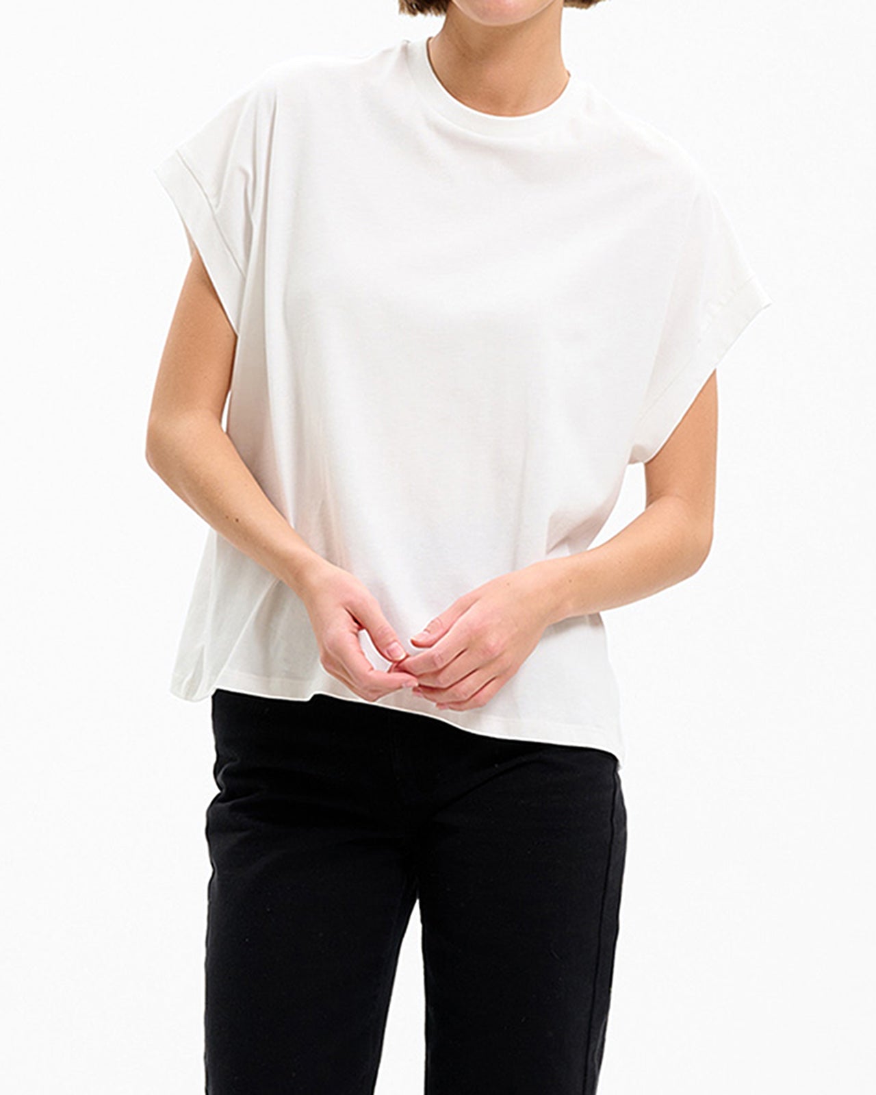 ACT today LULU t-shirt T-Shirt 001 White